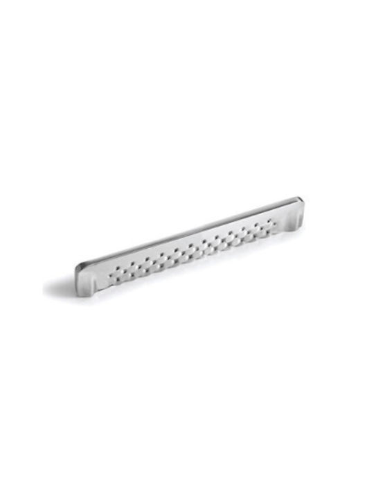Viobrass Λαβή Επίπλου από Μέταλλο Inox Matt 128mm (Απόσταση Κέντρων 128mm) 96