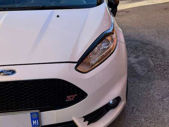 Motordrome Car Headlight Eyelashes for Ford Fiesta 2013-2017