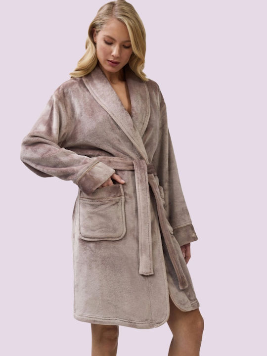 Aruelle Aruelle Damen Winter Robe in Puro