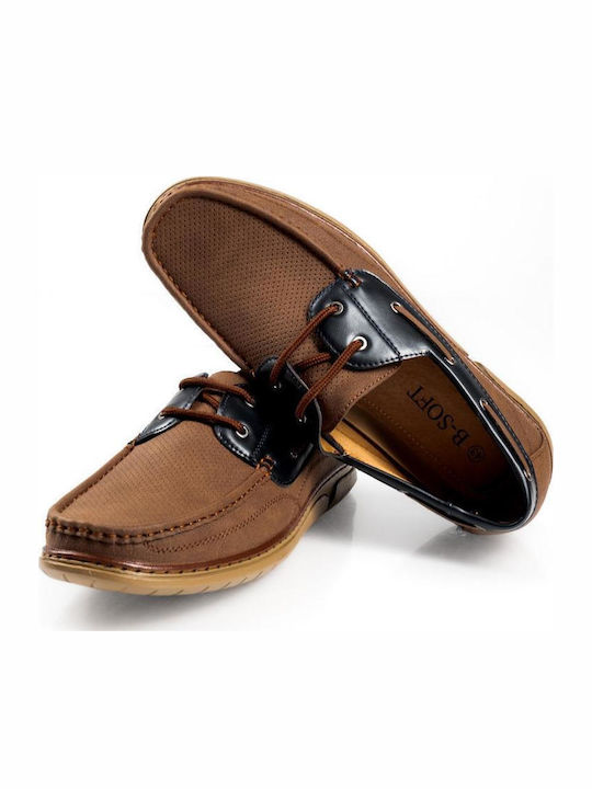 Men's Loafers In Brown Colour