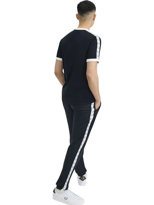 Fred Perry T-shirt Μαύρο Fred Perry T-shirt Μαύρο