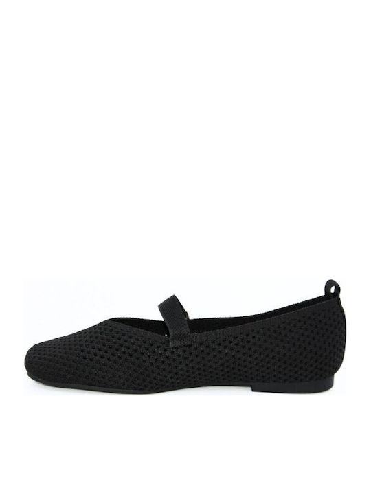 Δερμάτινα Γυναικεία Loafers σε Μαύρο Χρώμα