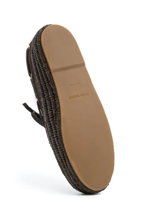 Leather Women's Boat Shoes In Brown Colour