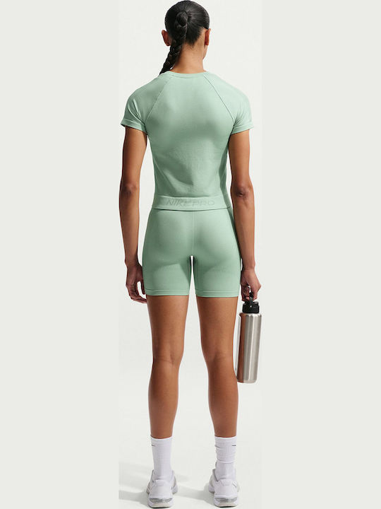 Dri-Fit Seamless Damen Sport-BH Türkis