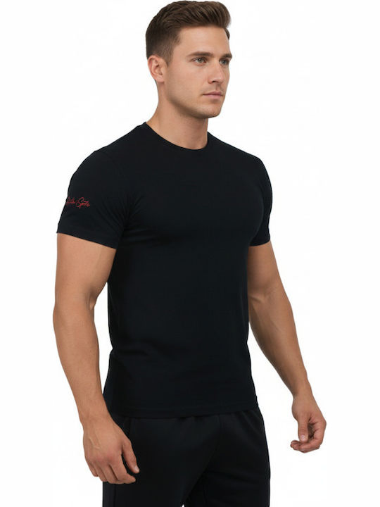 T-shirt Μαύρο
