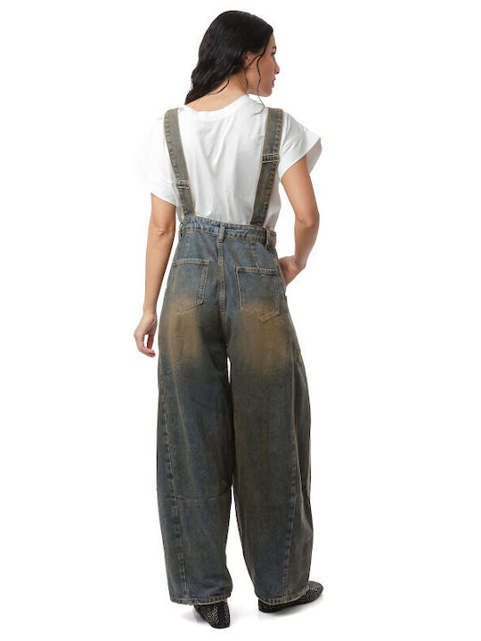 Women’s Denim Blue Dungarees