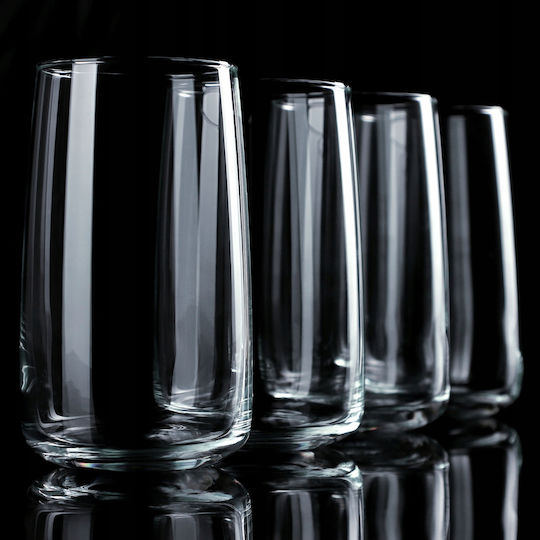 Kadax Wasserbrillen aus Glas 480ml 32431 8 Stück