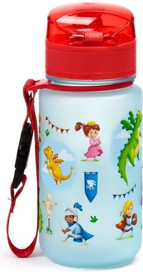 Eco-Friendly Shatterproof Kids Water Bottle Puckator Knights & Dragons Pop Top 350ml