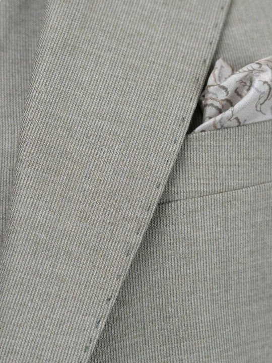 Sommer Herrenanzug mit Schlank Passform Leder
