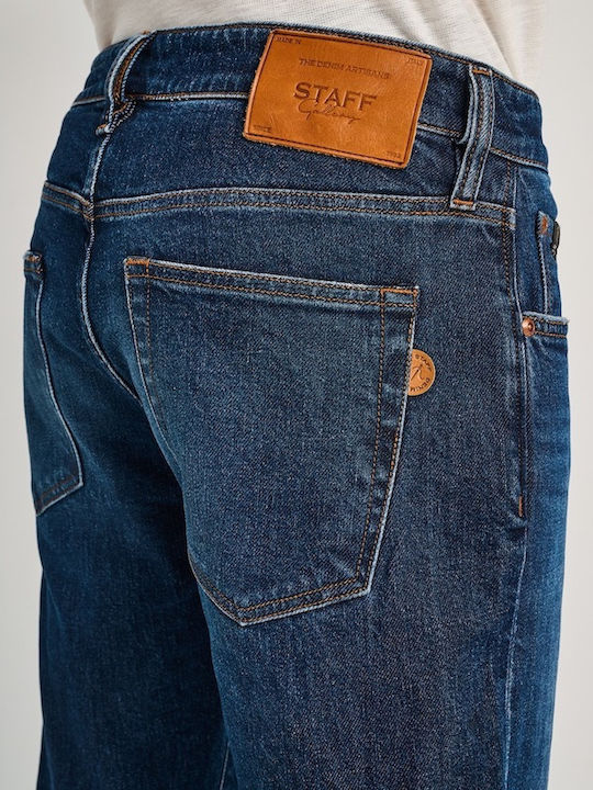 Hardy Men's Jeans Pants with Regular Fit Blue-Denim