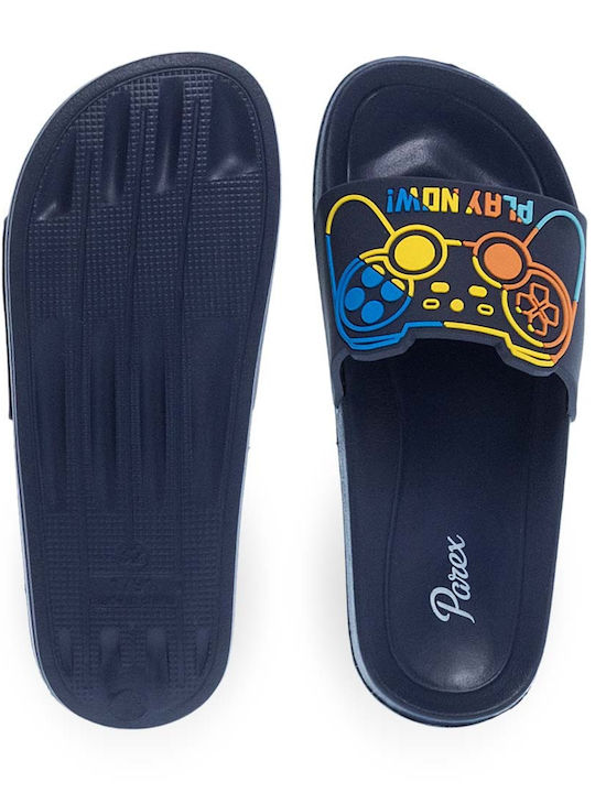 Kids' Flip Flops Slides Blue