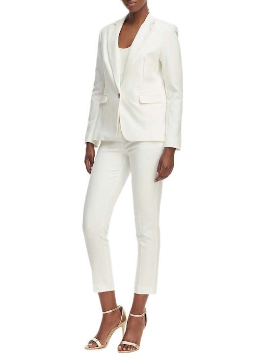 Morgan Women's White Blazer