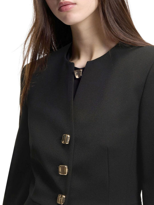 Hugo Women's Waisted Blazer Black