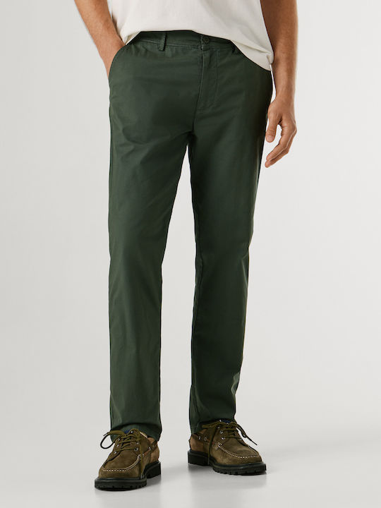 Herrenhosen Chinos in Schlank Passform Khaki