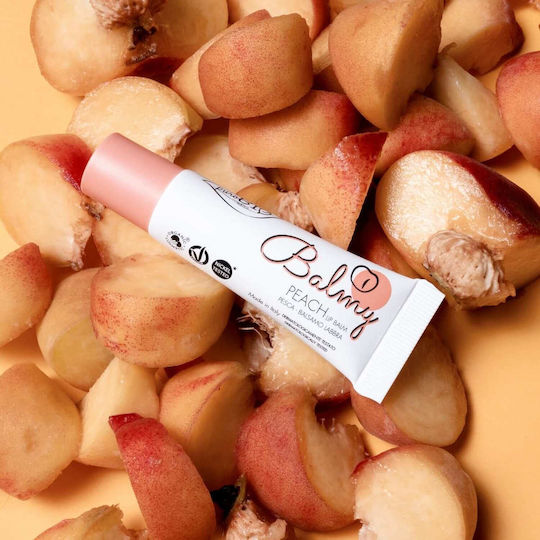 puroBio Cosmetics Balmy Lip Gloss Peach 10ml