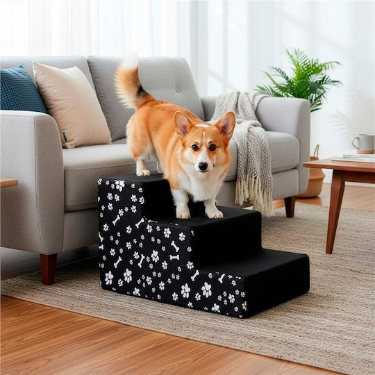 Car Steps for Dog Black