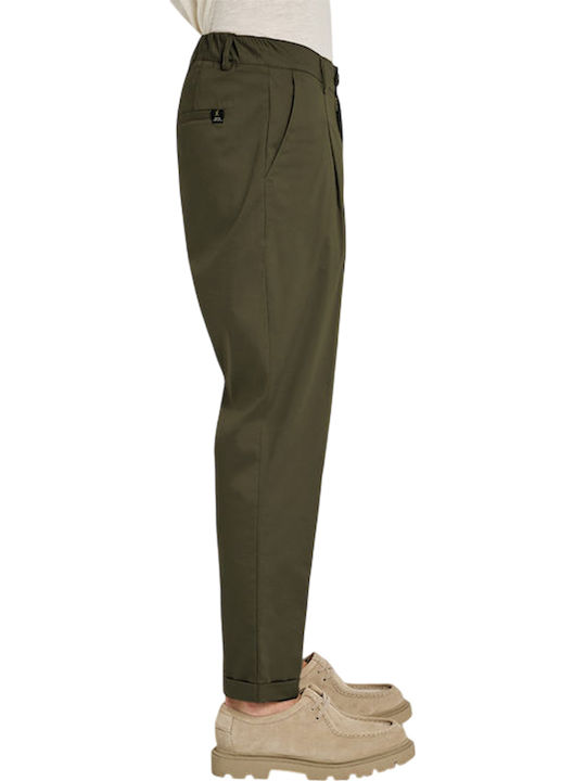 Elastic Khaki Trousers 60-114.055.N0093