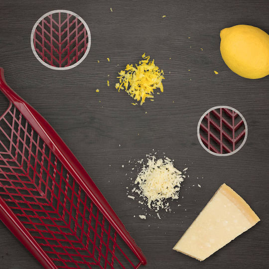 Borner Grater Flat Double-Sided Powerline Red