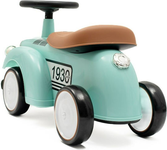 BabyMix Mersul în Cărucior Pentru Bebeluşi Mașină Ride On Pentru 36+ Luni Cu Sunete Turcoaz