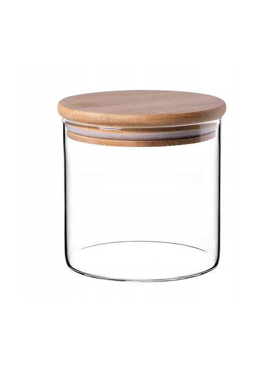 Kadax Vază Cereale Cu Capac Sticlă Transparentă 680ml