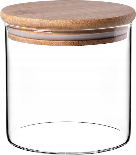 Kadax Kadax Lebensmittelgläser & Behälter Getreideglas mit Deckel Transparentes Glas 680ml