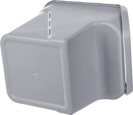 Kadax Vază Utilizare Generală Cu Capac Plastic Gri 26.5x26x33cm
