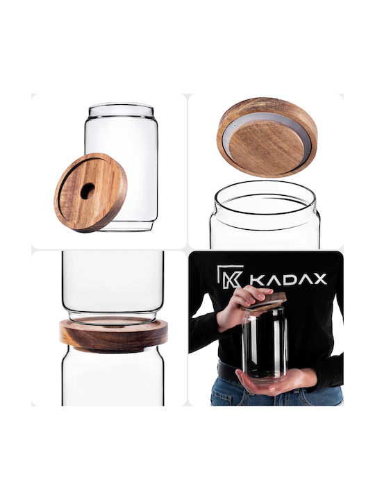 Kadax Kadax Lebensmittelgläser & Behälter Glas Transparent 750ml 1 Stück