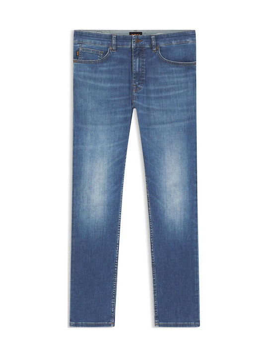 Delaware Men's Elastic Slim Fit Jeans Blue