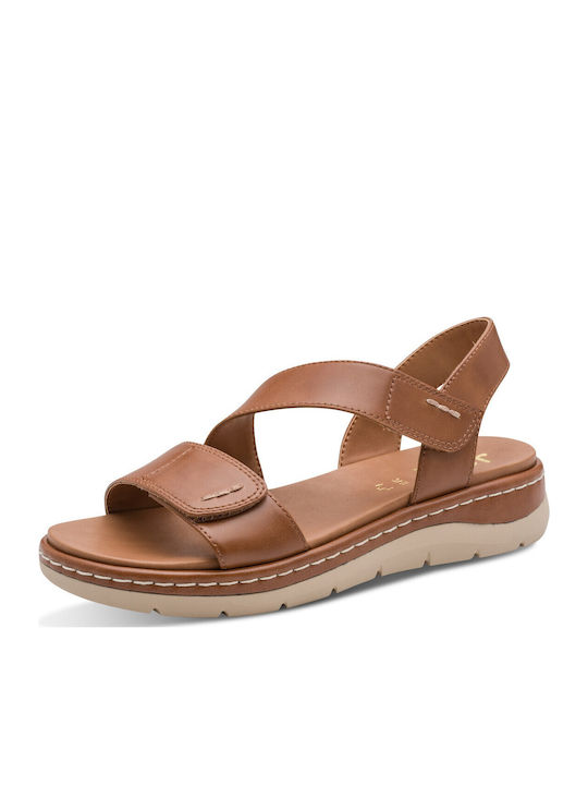 Sandale Anatomice de Damă din Piele Tabac