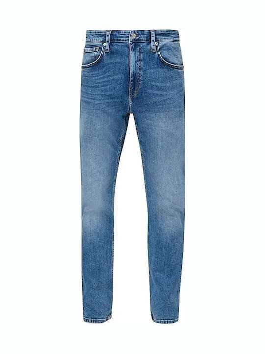 Nelio Ανδρικό Παντελόνι Τζιν με Slim Εφαρμογή Blue