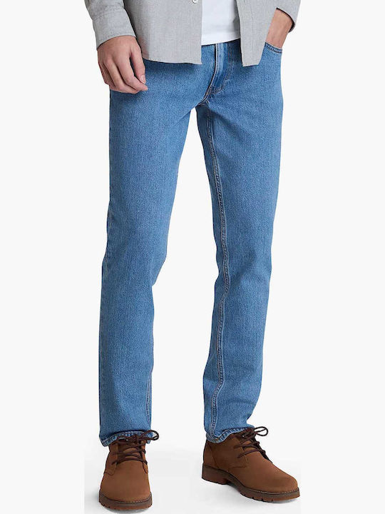 Men's Jeans Pants with Slim Fit Blue