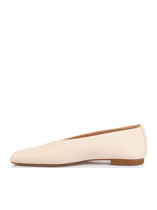 Sante Damen Ballerinas Beige