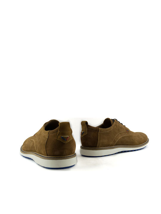628 Leder Herren Freizeitschuhe Tabac Braun