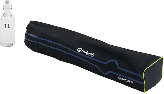 Outwell Τραπέζι Αλουμινίου για Camping Πτυσσόμενο 90x19x11cm Γκρι