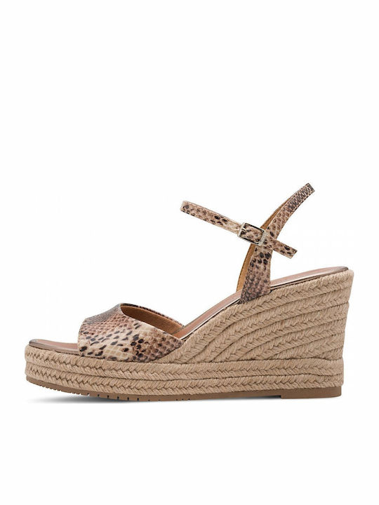 Anatomic Summer Women's Platforms in Espadrille Style Brown