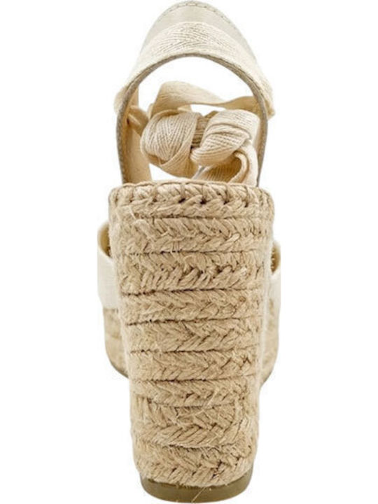 Women's Platforms Summer Style Espadrille Beige