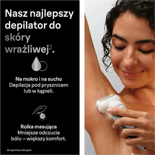 Braun Αποτριχωτική Μηχανή Epilator για το Σώμα BRNLGUY_EQQQ07