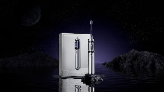 JIMOK Water Flosser със Сензор за Натиск и Калъф за Пътуване Сребрист