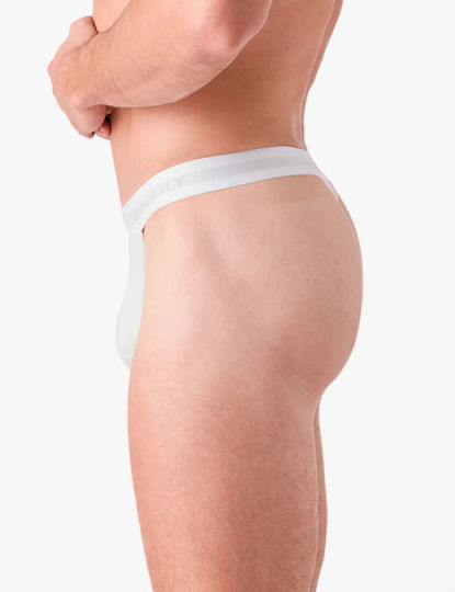 Obviously Apparel Ανδρικό Sexy String Λευκό