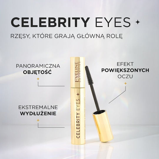 Eveline Mascara Μαύρο 7ml