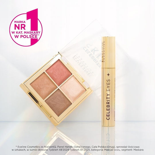 Eveline Mascara Μαύρο 7ml