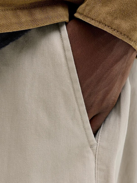 Sweatpants with Elastic Beige