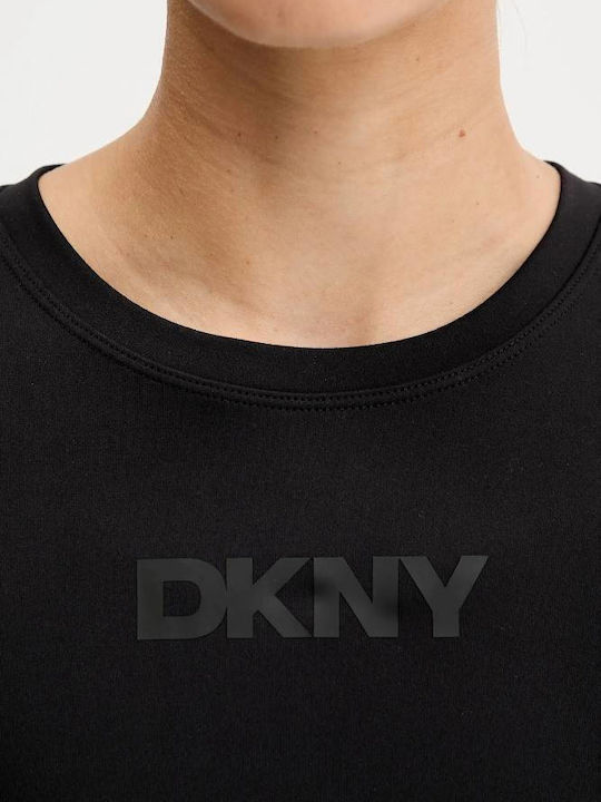 Logo Women's Blouse Long Sleeve Black