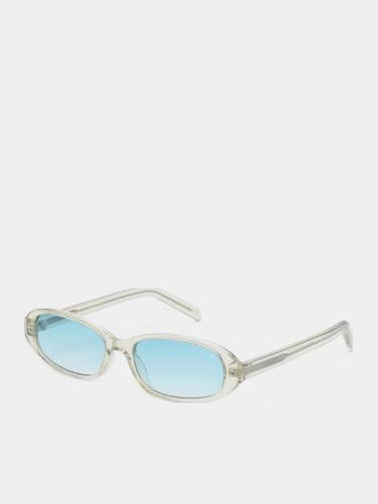 A.Kjaerbede Unisex Sunglasses With Beige Frame And Beige Lens KL2415-007
