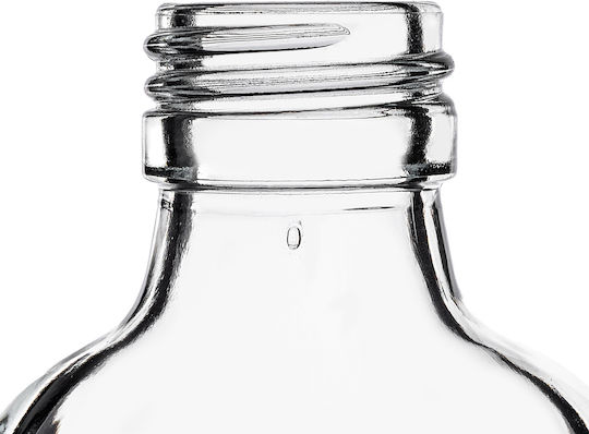 Kadax Wein-/Getränkeflaschen 100ml Schwarze Kappen 10 Stück