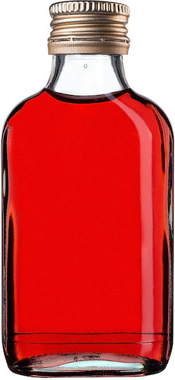 Kadax Wein-/Getränkeflaschen 100ml Goldene Deckel 10 Stück