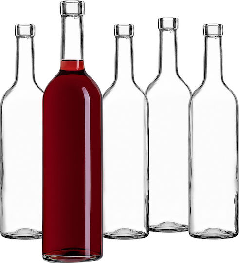 Kadax Wein-/Getränkeflaschen Bordeaux 0,75 l 750ml Flaschen Wein Cider Weiß