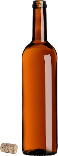 10 Pcs Glass Bottles Wine Liqueur Wine Bottle 0.75l 750ml + Stoppers