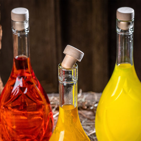 Sticlă Icona 500 Ml 0.5l Vin Lichioruri Sucuri Dop