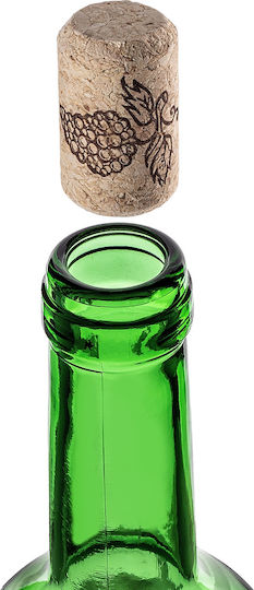10 Pcs Glass Bottles Wine Liqueurs Wine Bottle 0.75l 750ml + Stoppers
